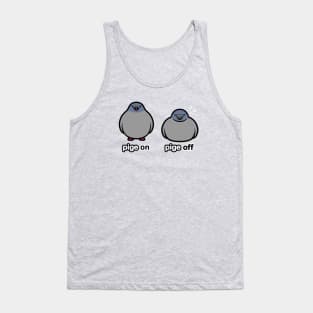 PigeON PigeOFF Tank Top